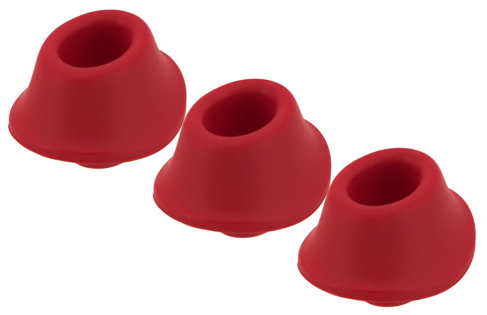 Testine Womanizer per Classic, Premium, Liberty e Starlet 2: set da 3, Rosso M, foto 1