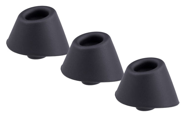 Testine di ricambio Womanizer per Duo, Duo 2 e InsideOut: set da 3, Nero S, foto 1