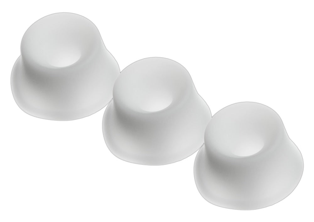 Testine di ricambio Womanizer per W500, Pro40 e Starlet 1: set da 3, Bianco M, foto 1