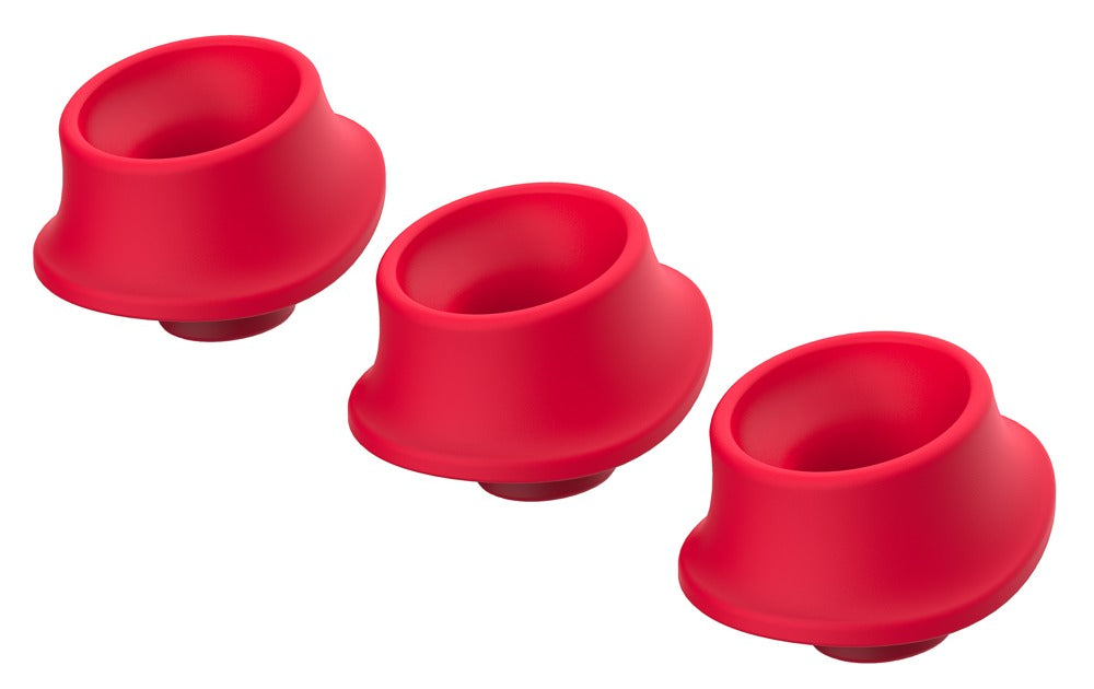 Testine Womanizer per Classic, Premium, Liberty e Starlet 2: set da 3, Rosso L, foto 1