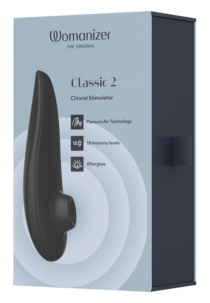 Womanizer Classic 2: succhia clitoride Pleasure Air a 10 livelli, Nero, foto 3