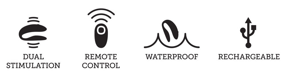We-Vibe Match: vibratore di coppia col telecomando, senza app, foto 6