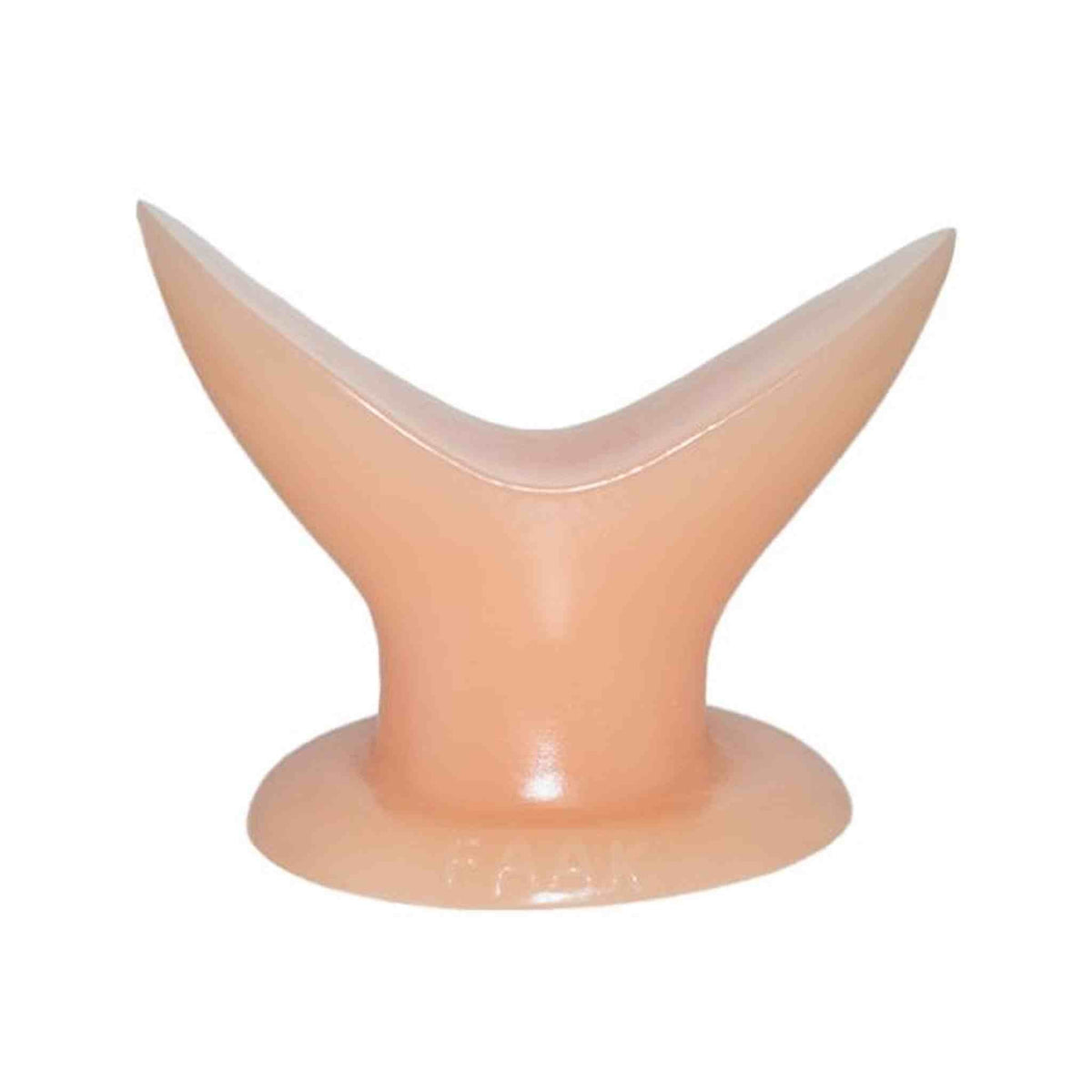 Espansore anale color carne FAAK-065 liscio a forma di V