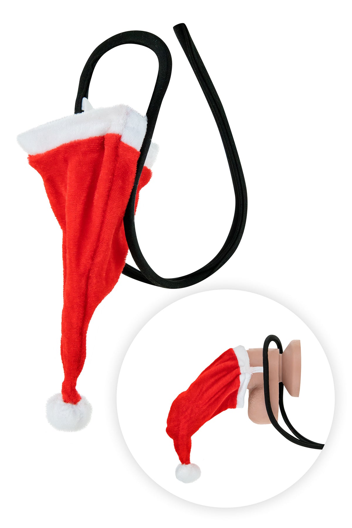 String Cappellino Babbo Natale Paris Hollywood – Intimo Uomo Scherzoso, foto 1