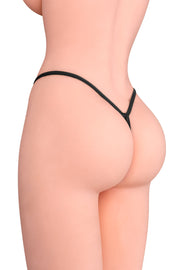 Papillon Sexy String Con Catena di Perle