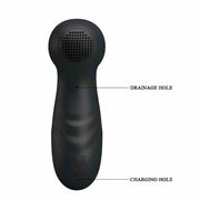 18K Vibratore e Succhiaclitoride in silicone con potente motore
