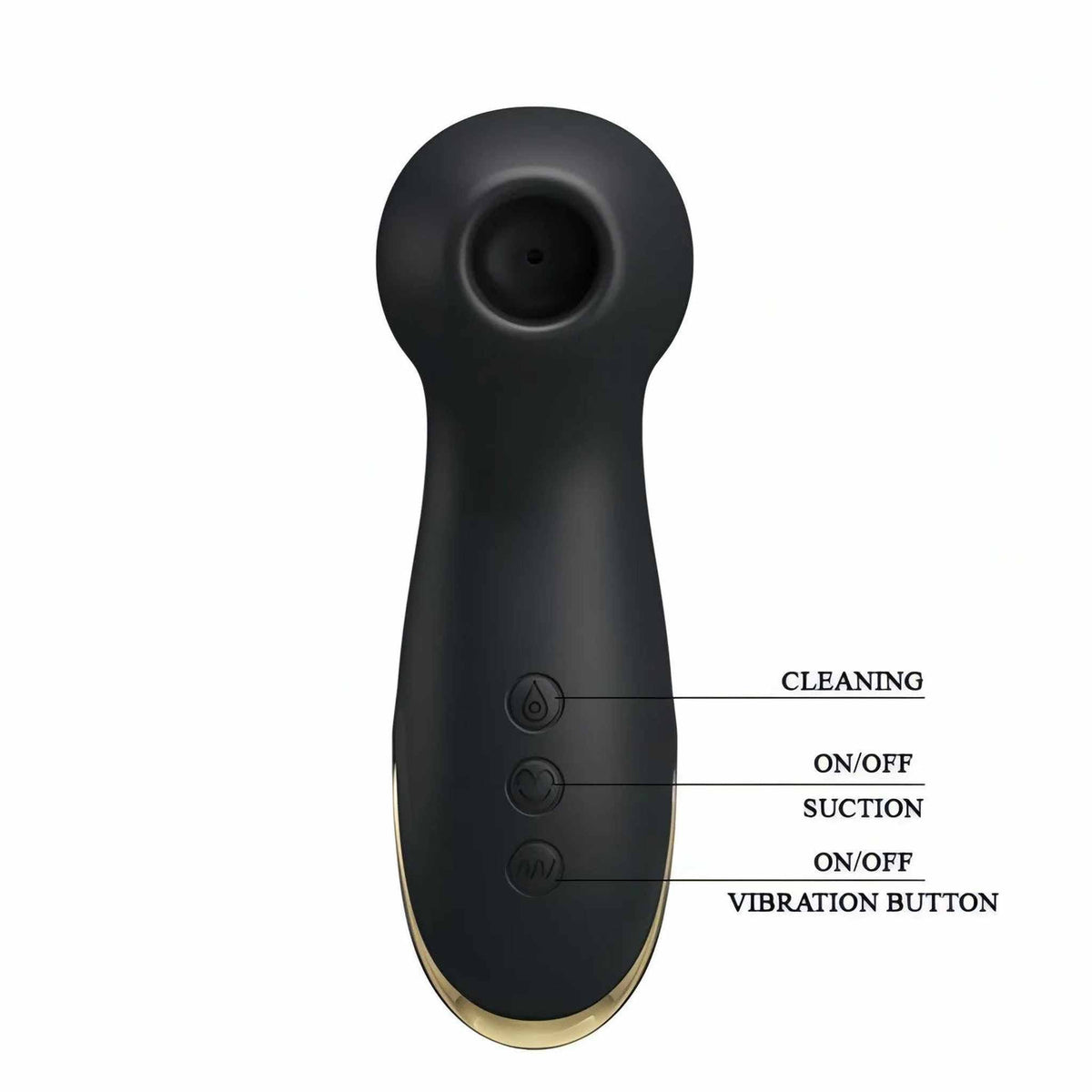 18K Vibratore e Succhiaclitoride in silicone con potente motore