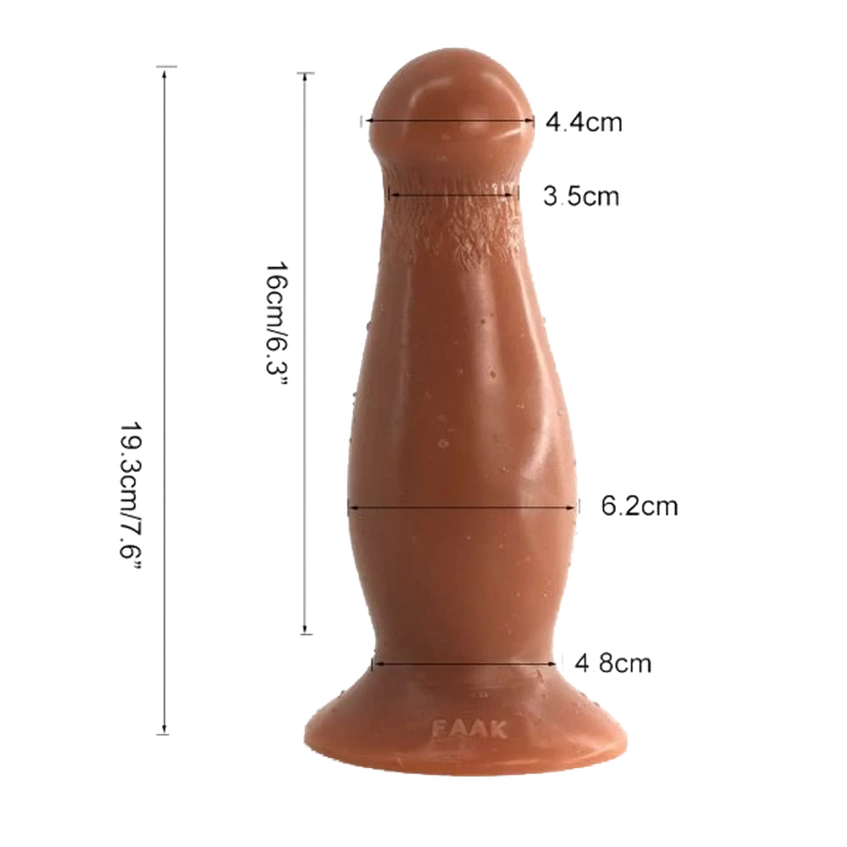19.3 cm Realistic Dildo