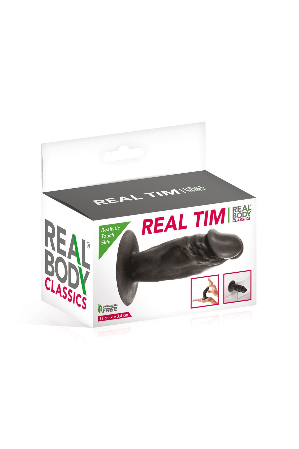Real Tim Mini Dildo con Ventosa
