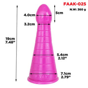 19cm Xmas Hat Shape Anal Plug