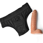Kit sleeve pene silicone e supporto mutande nero