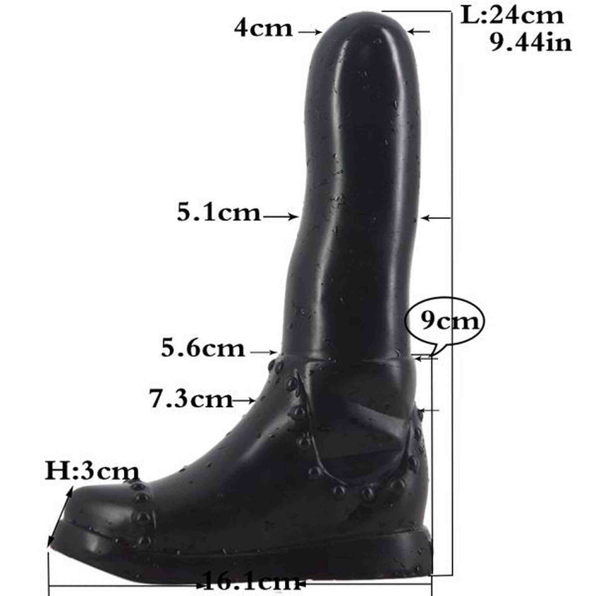 24.2cm Boots Anal Plug