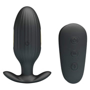 24K Plug Anale Wireless con Vibrazione ed Elettroshock