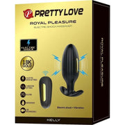24K Plug Anale Wireless con Vibrazione ed Elettroshock