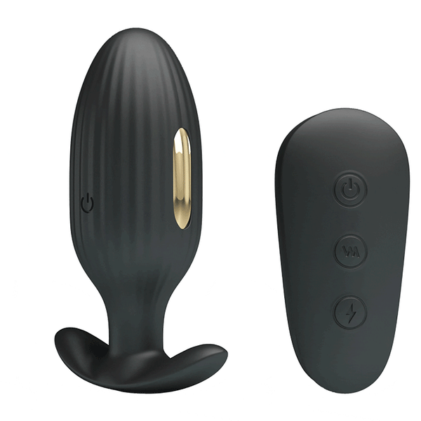 24K Plug Anale Wireless con Vibrazione ed Elettroshock