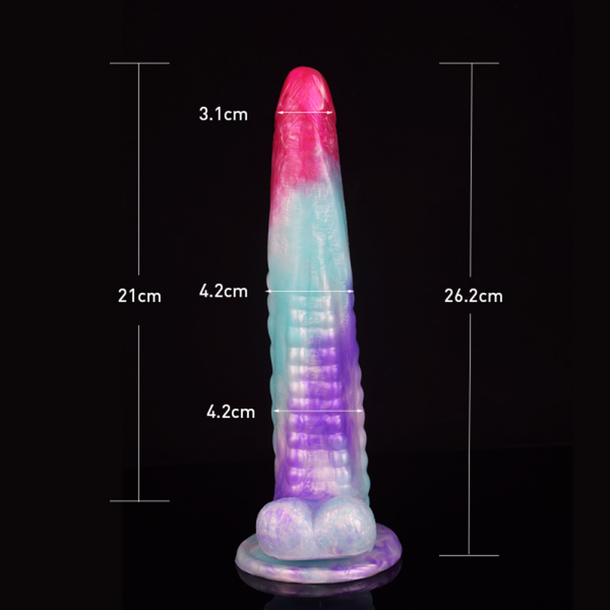 26.2cm Realistic Dildo