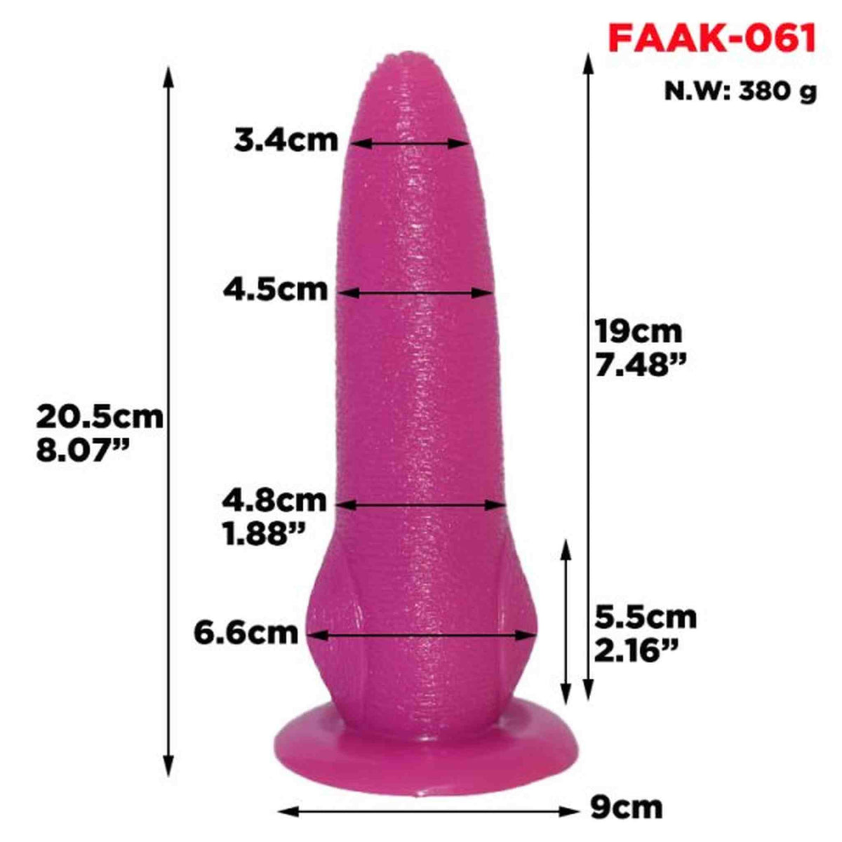 30 cm Leopard Dildo