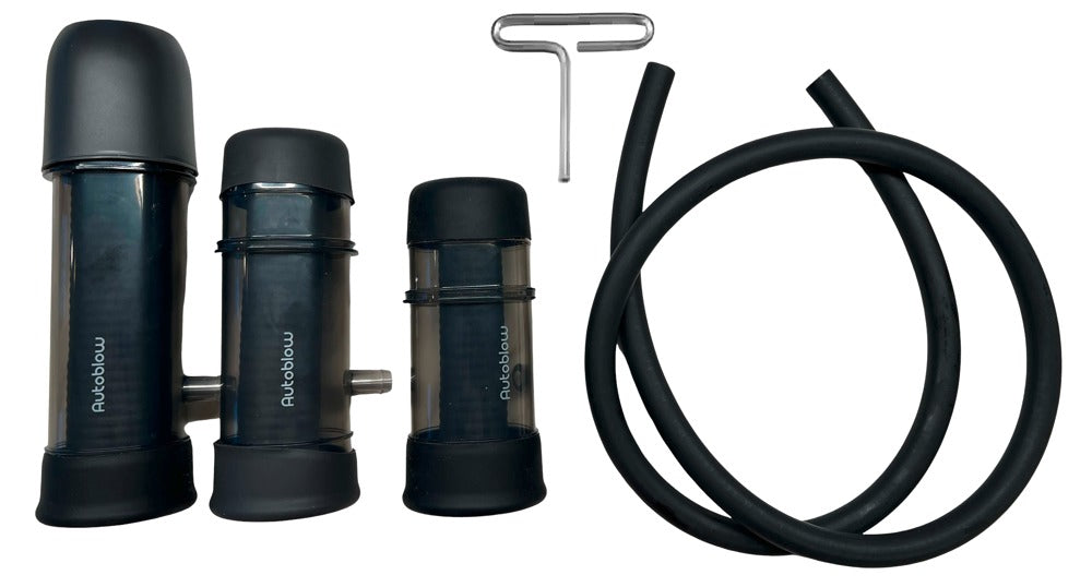 Autoblow VacuGlide: pacco accessori da 9 pezzi con cilindri, foto 1