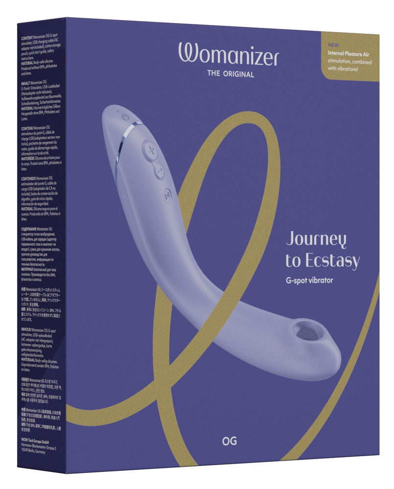 Womanizer OG: stimolatore Pleasure Air per il punto G con vibrazione, Lilla, foto 3