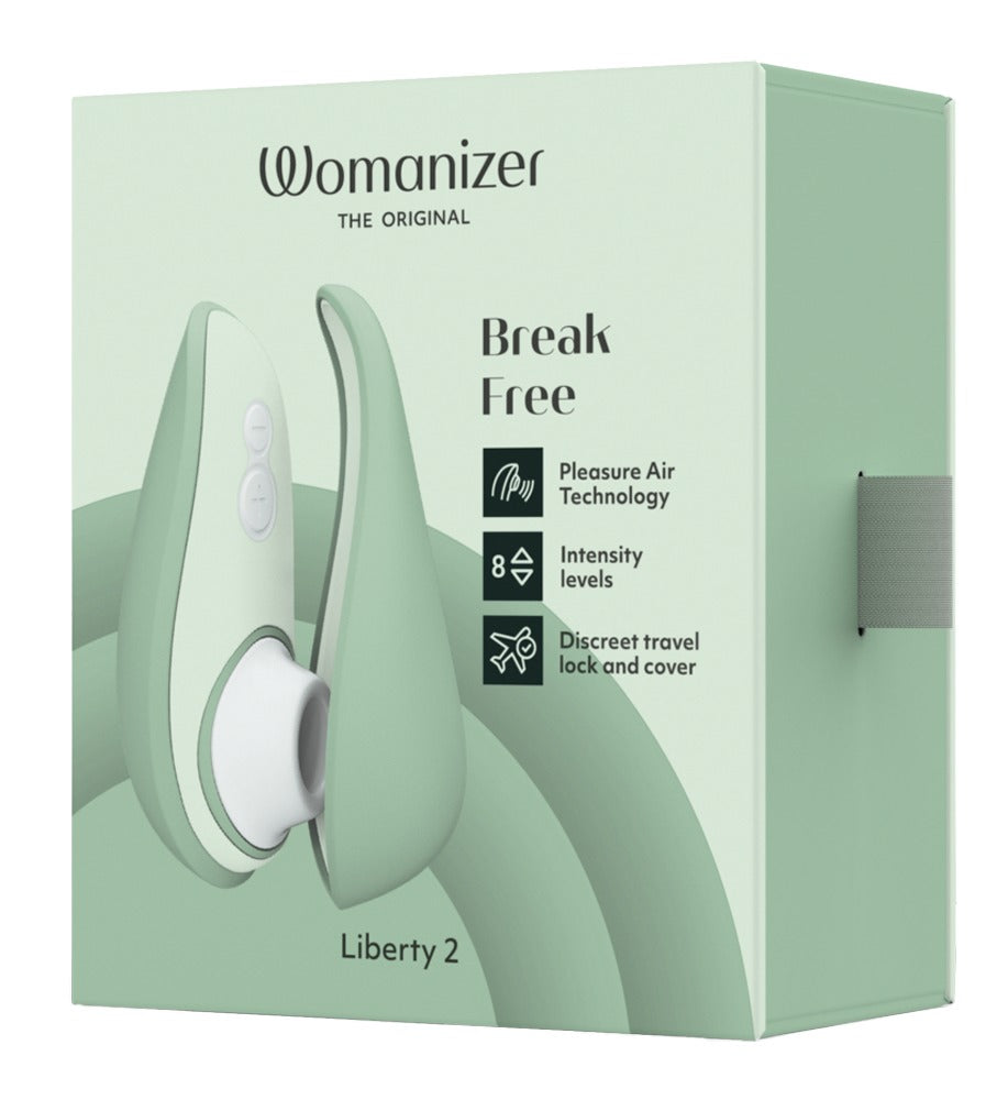 Womanizer Liberty 2: succhia clitoride da viaggio con cover magnetica, Verde menta, foto 7