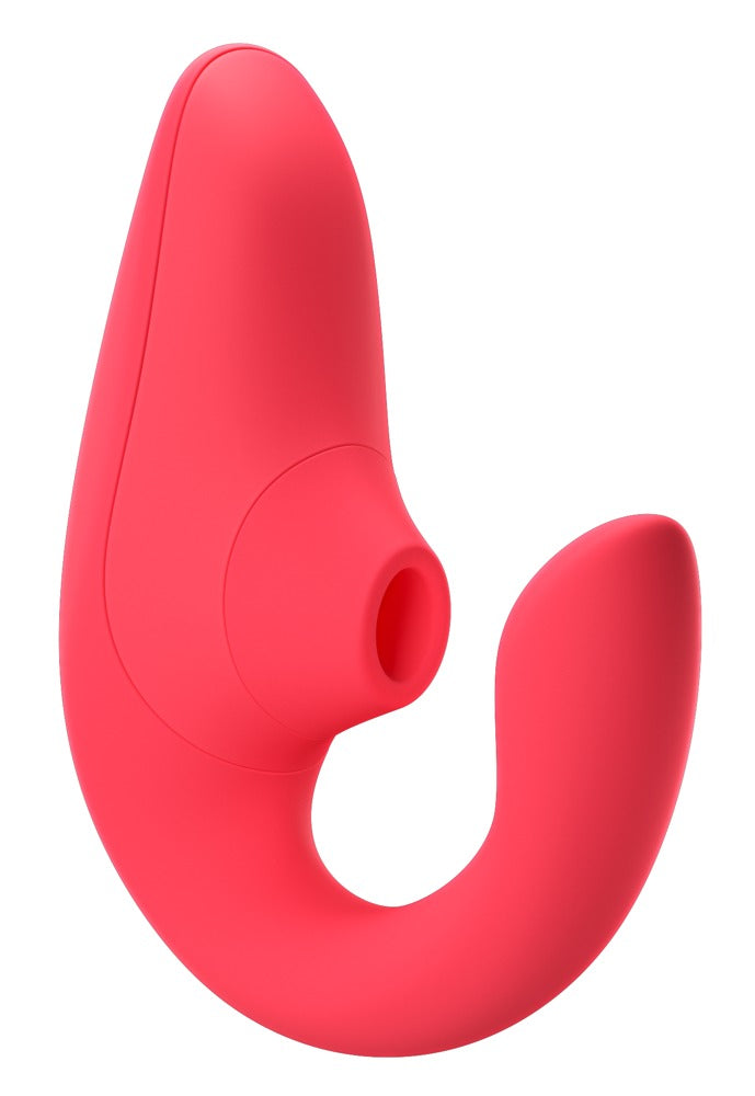 Womanizer Blend: succhia clitoride e vibratore punto G in uno, Corallo, foto 1