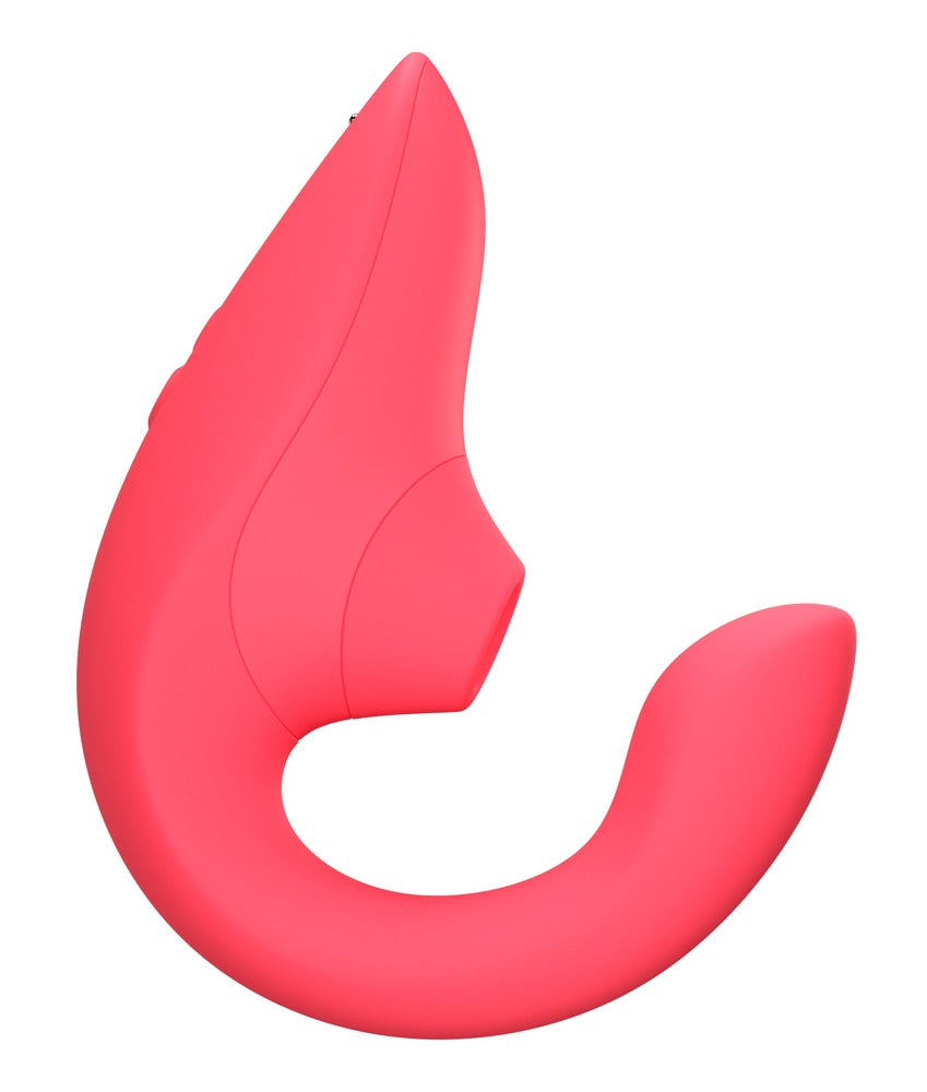 Womanizer Blend: succhia clitoride e vibratore punto G in uno, Corallo, foto 2