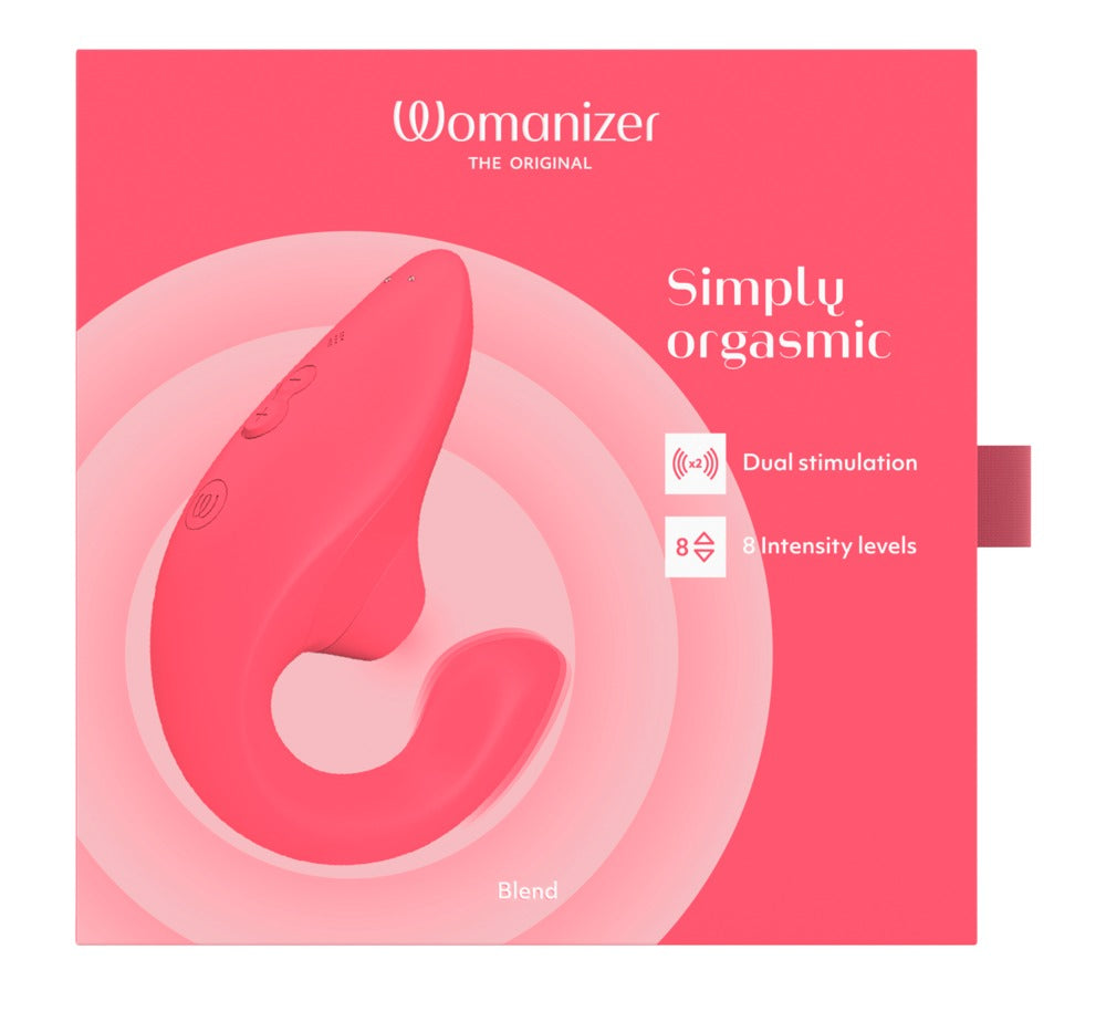 Womanizer Blend: succhia clitoride e vibratore punto G in uno, Corallo, foto 7
