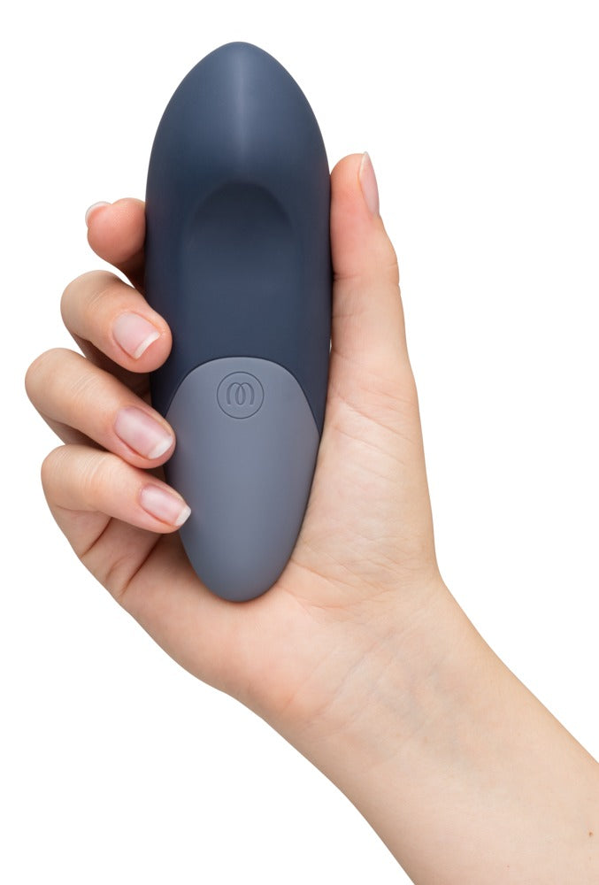Womanizer Vibe: vibratore clitorideo da appoggio UltraWave, Blu grigio, foto 4