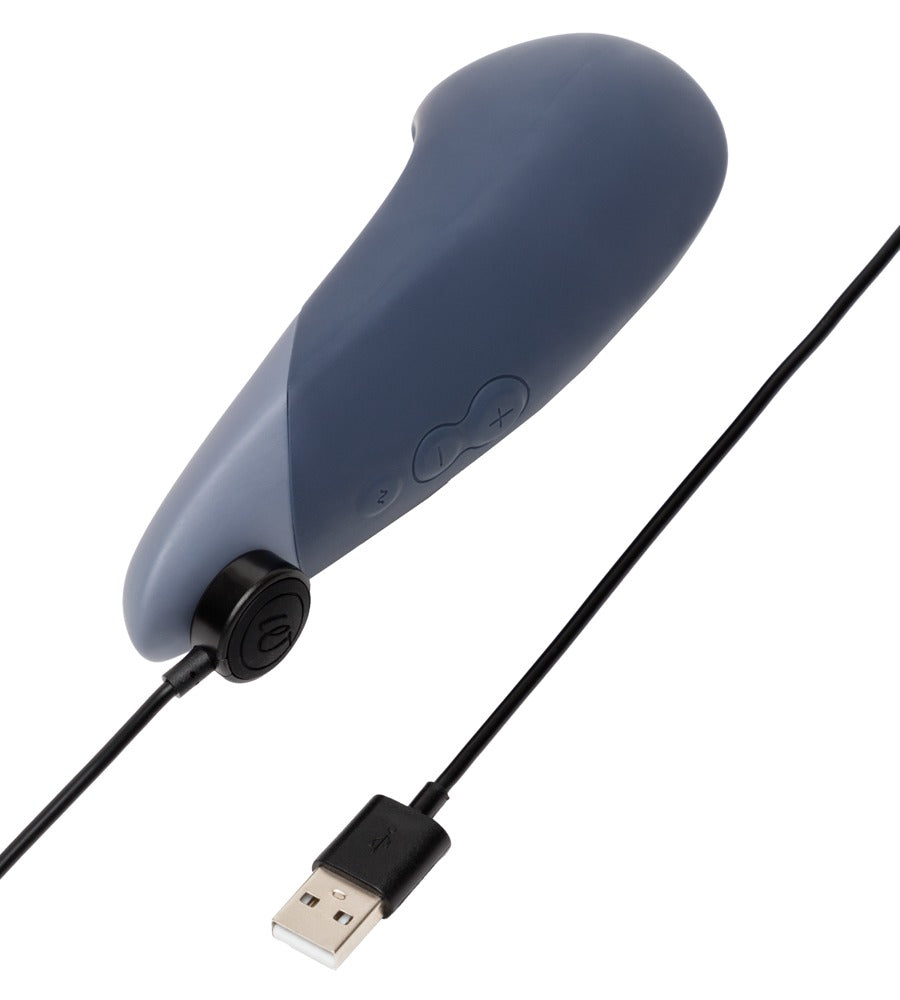Womanizer Vibe: vibratore clitorideo da appoggio UltraWave, Blu grigio, foto 6