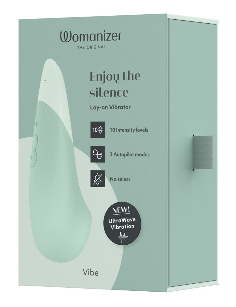 Womanizer Vibe: vibratore clitorideo da appoggio UltraWave, Verde menta, foto 3