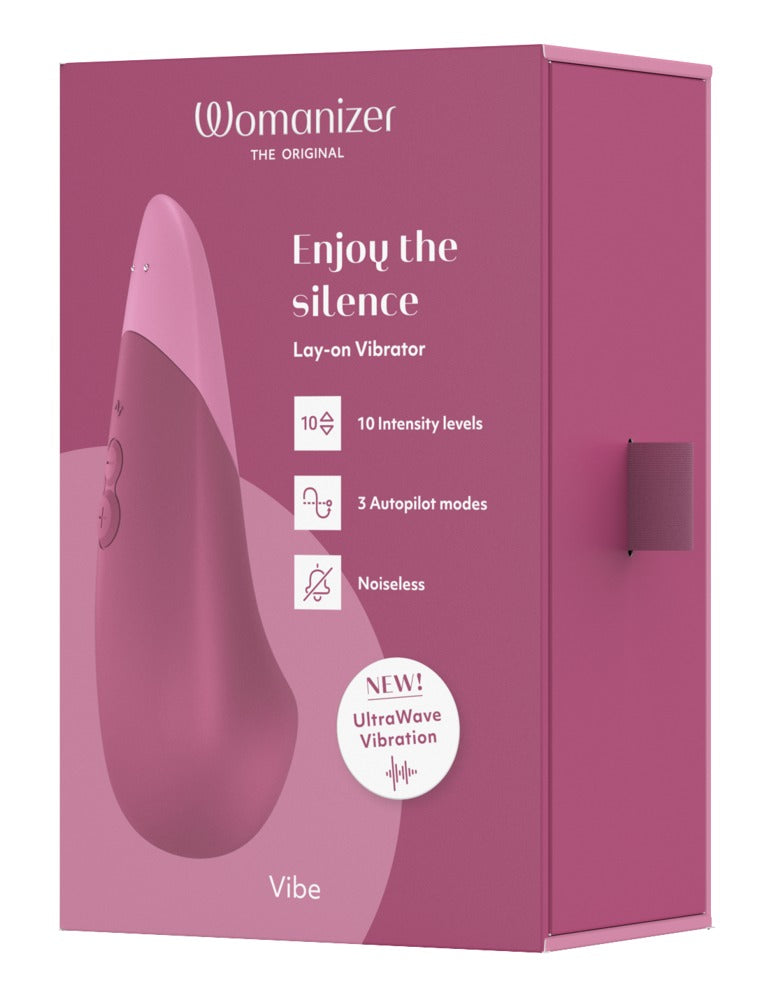 Womanizer Vibe: vibratore clitorideo da appoggio UltraWave, Rosa, foto 3