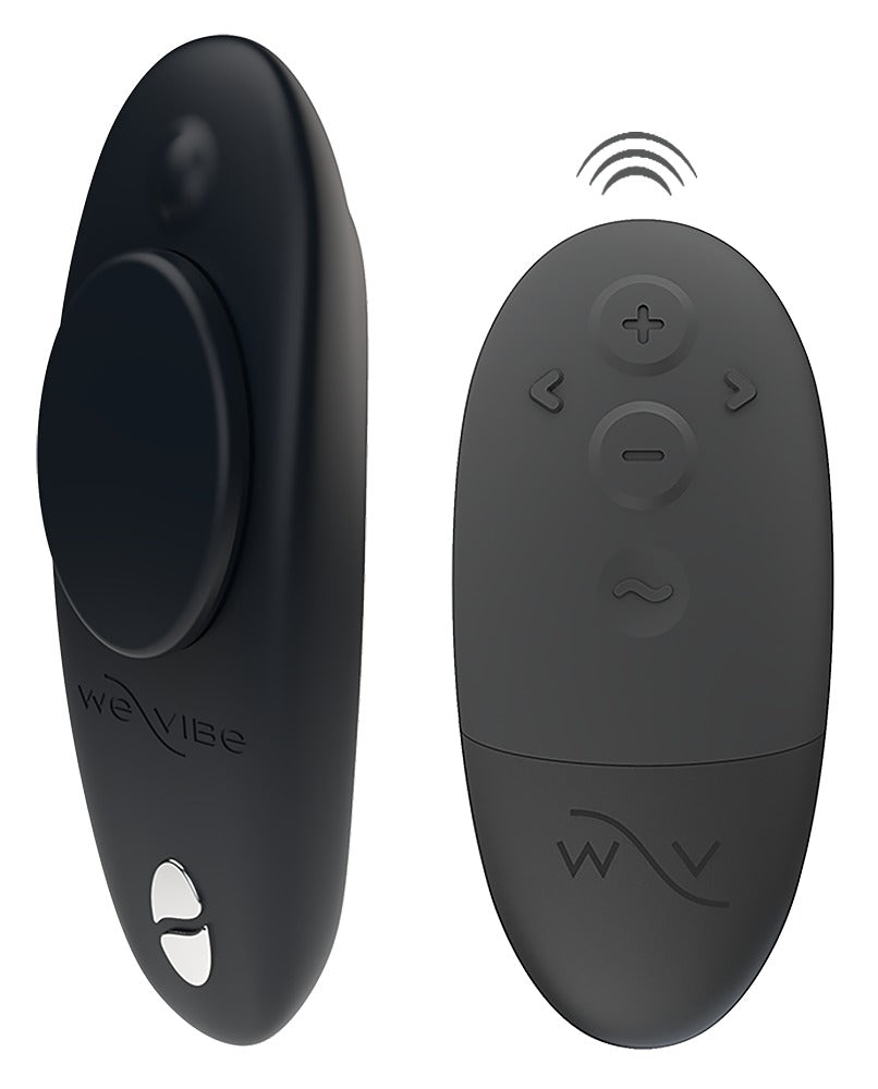 We-Vibe Moxie+: vibratore da mutandina con clip magnetica, Nero, foto 1