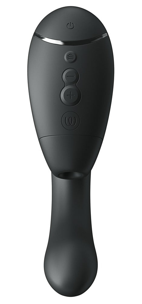Womanizer Next Duo: succhia clitoride 3D e vibratore per il punto G, Nero, foto 2