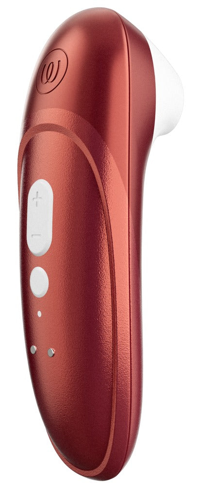 Womanizer Pro: succhia clitoride Pleasure Air a 11 livelli, Rosso, foto 3