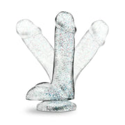 Angolazioni diverse dildo realistico con base piatta