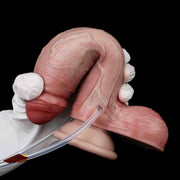 7” Realistic dildo Hand-pump Squirting Penis With Suction cup