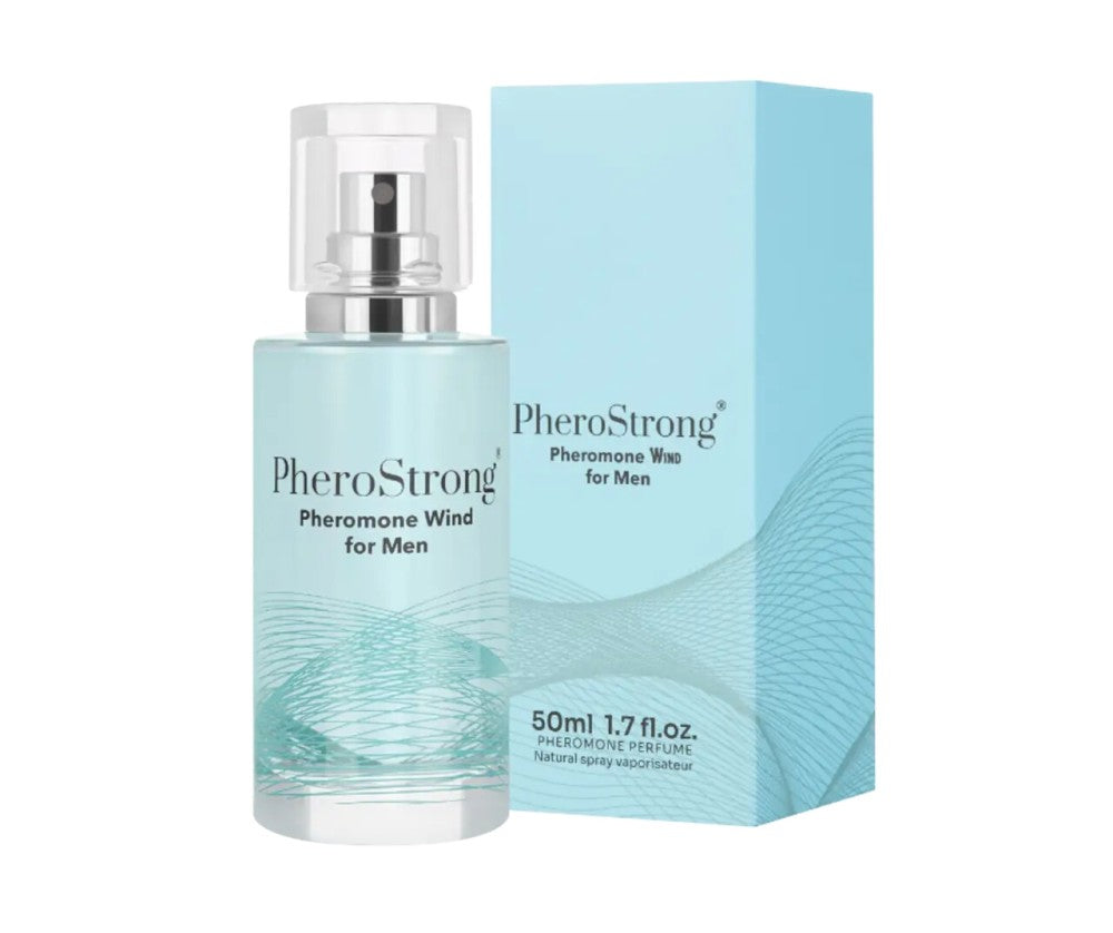 Wind PheroStrong: profumo ai feromoni da uomo, verde ambrato, foto 1
