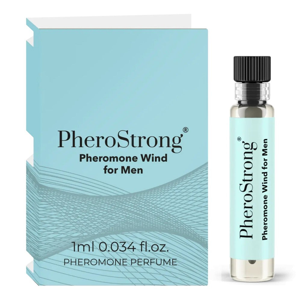 Wind PheroStrong: profumo ai feromoni da uomo, verde ambrato, foto 2