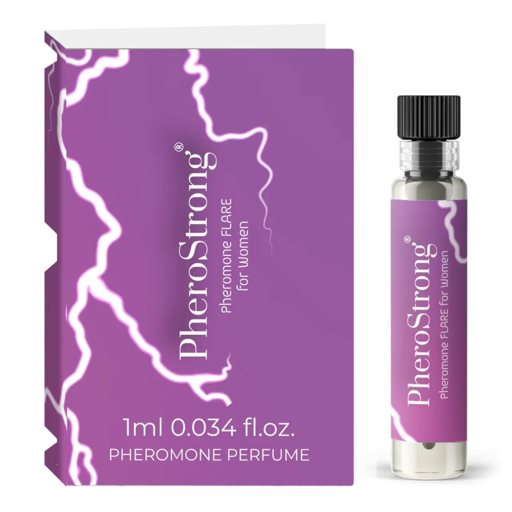 Flare PheroStrong: profumo ai feromoni da donna, fiorito ambrato, foto 4