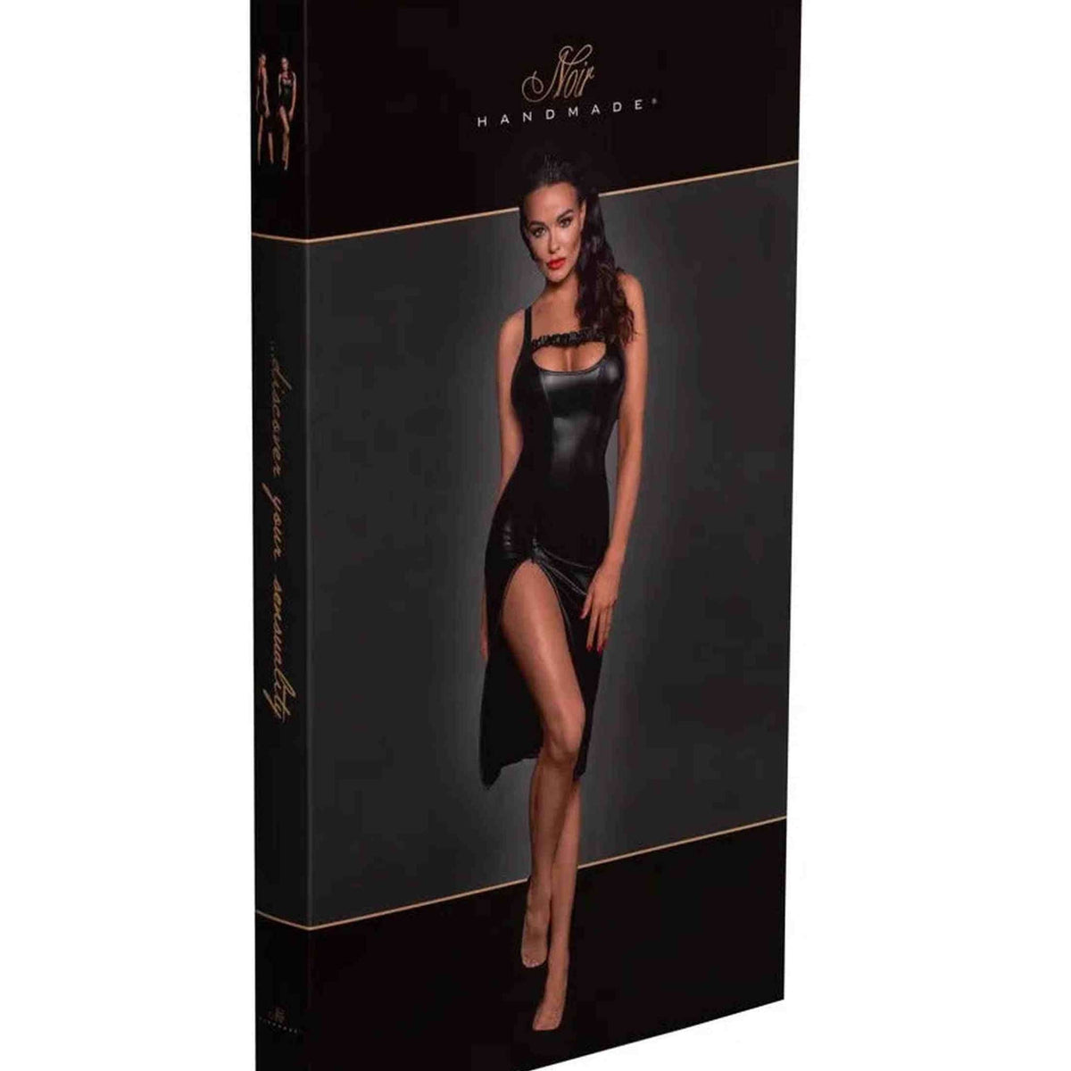 Abito Lungo Sexy Nero