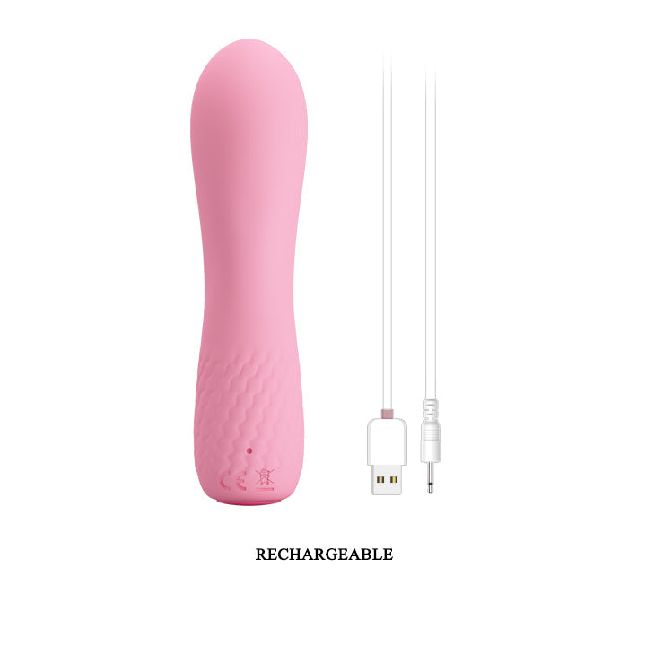 Adalice Vibratore Punto G in Silicone 12 vibrazioni