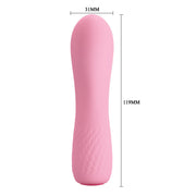 Adalice Vibratore Punto G in Silicone 12 vibrazioni