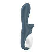 Profilo vibratore anale inflabile Satisfyer Air Pump Booty 2 grigio scuro logo SF