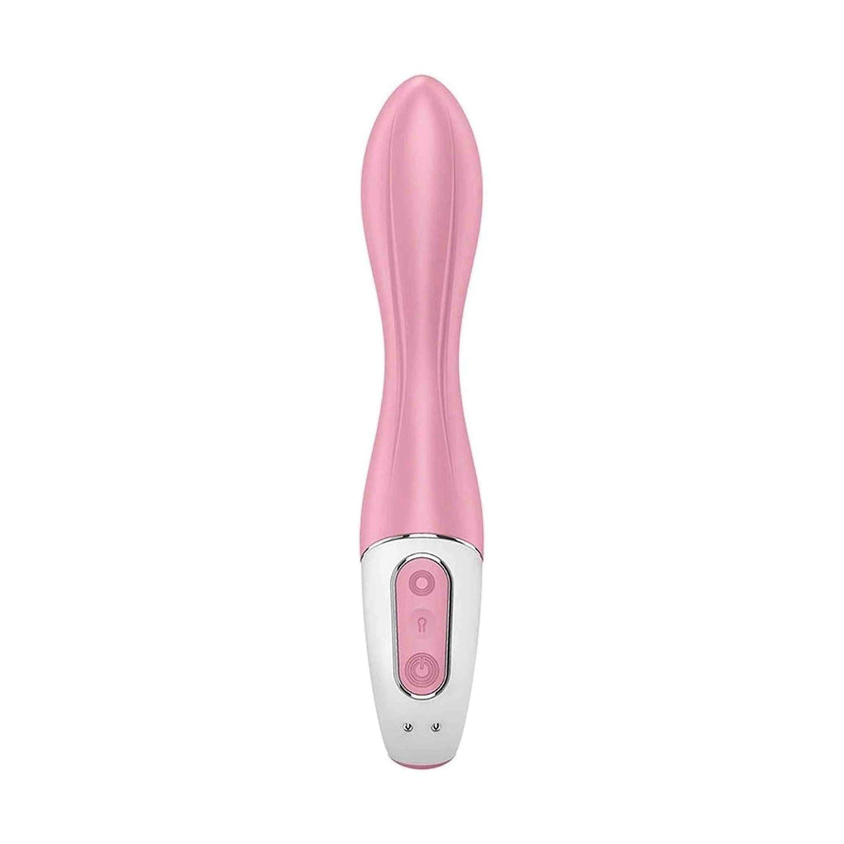 Pannello di controllo vibratore Satisfyer Air Pump 2 rosa chiaro con tre pulsanti funzione