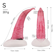 Dildo silicone S piccolo misure tecniche e peso 201g