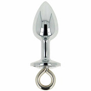 Anal Plug con Diamante e Anello di mantenimento