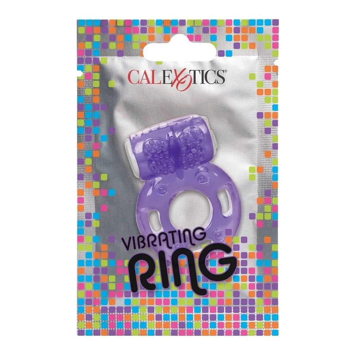 Anello Vibrante con Stimolatore Clitorideo - Purple, One Time Use