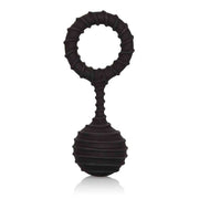 Anello fallico con pesetto 110 gr. Weighted Ring Large - Nero