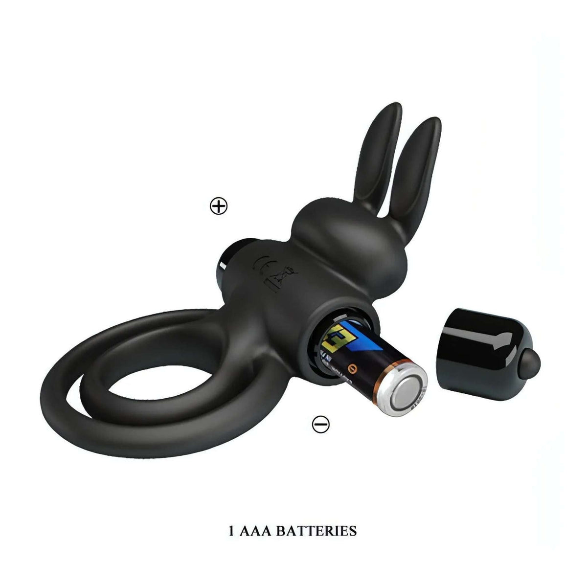 Anello in Silicone Pene e Testicoli con stimolatore clitorideo