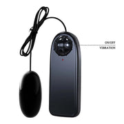 Controller vibrazione nero con pulsante ON/OFF per masturbatore Anthea